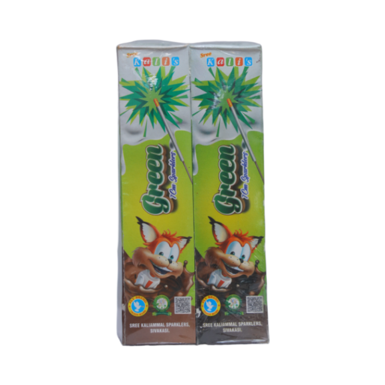 7 cm Green Sparklers