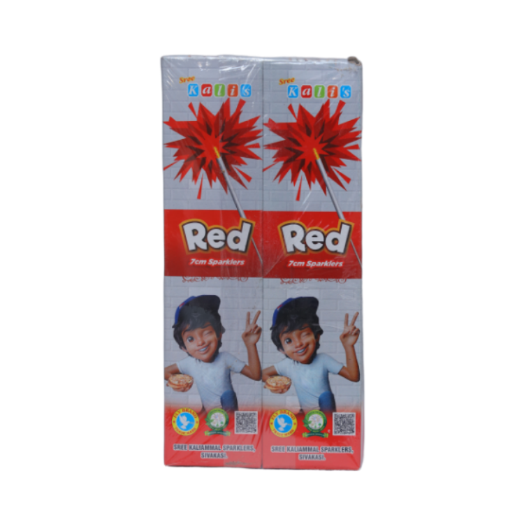 7 cm Red Sparklers